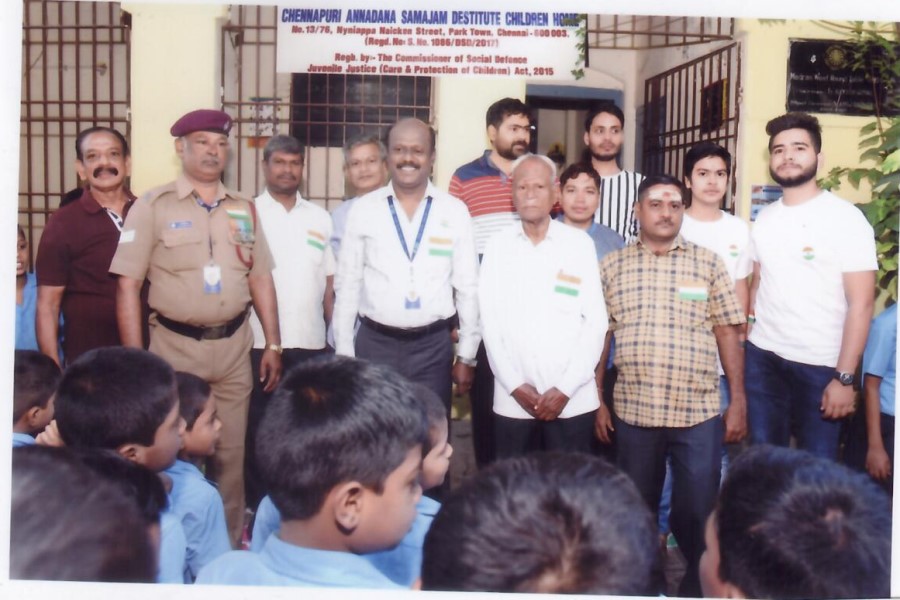 Inmates of CAS at various functions.