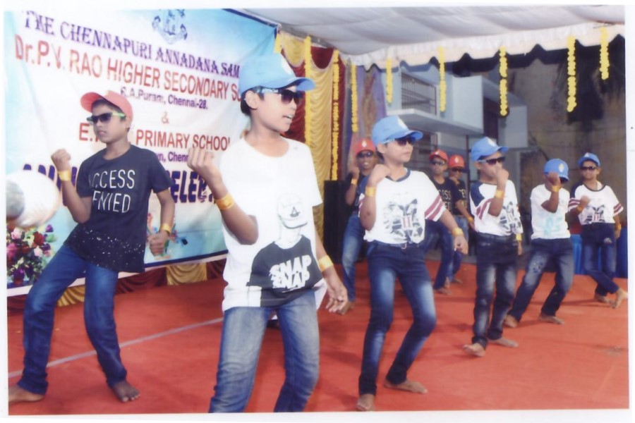 Inmates of CAS at various functions.