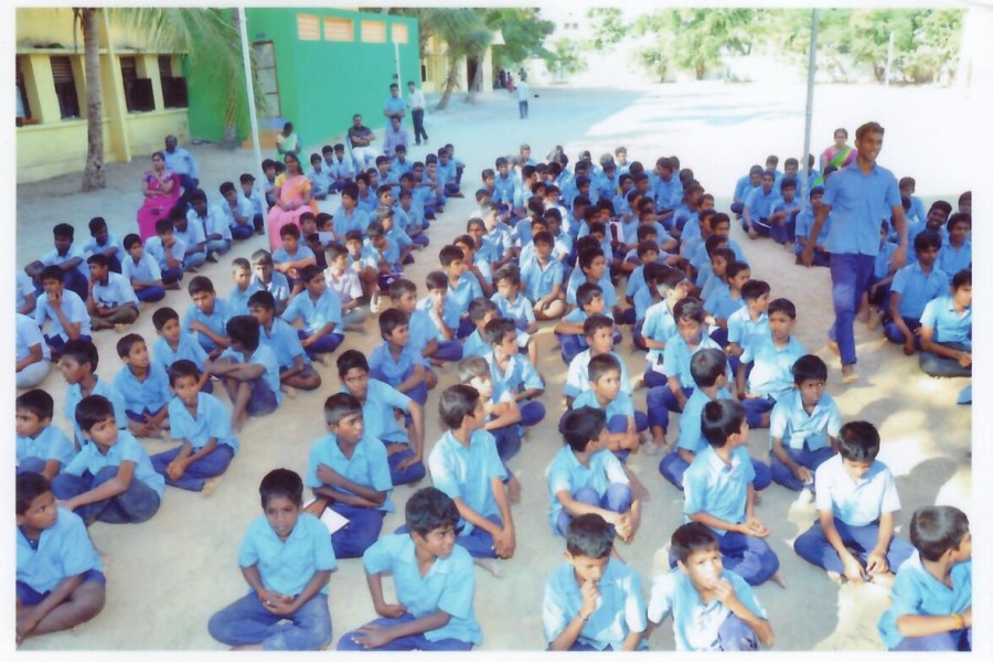 Inmates of CAS at various functions.